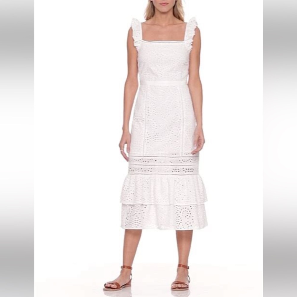 Banana Republic Japan Exclusive White Pinafore Dress